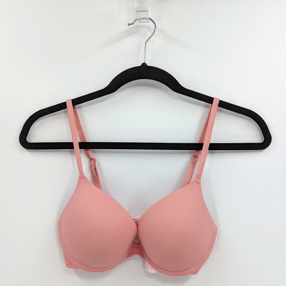 Victoria's Secret PINK Bra Women’s 32C Pink Push Up Wear Everywhere